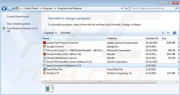 Deinstalacja Localmoxie