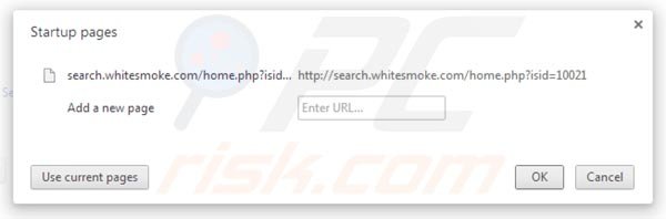 Usuwanie search.whitesmoke.com ze strony domowej Google Chrome