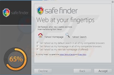 Porywacz przeglądarki isearch.safefinder.net