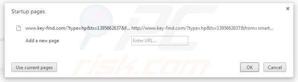 Usuwanie key-find.com ze strony domowej Google Chrome