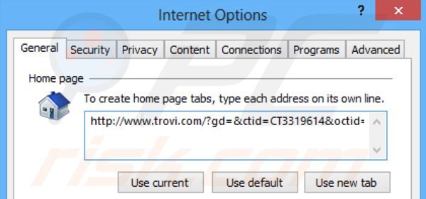 Usuwanie porywacza przeglądarki client connect ltd ze strony domowej Internet Explorer