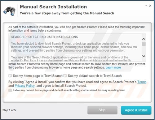 Porywacz przeglądarki client connect ltd instalujący się poprzez instalatory freeware