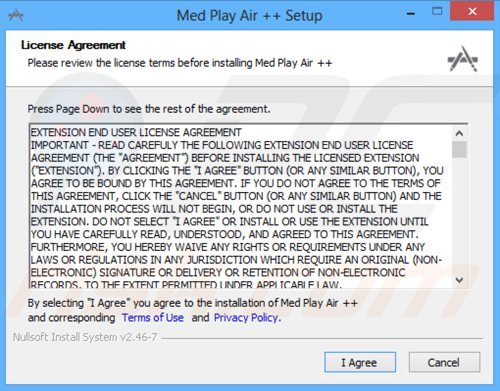 Instalator adware media play air +