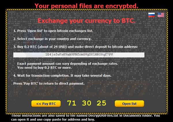 Strona wymiany waluty na bitcoin ransomware citroni