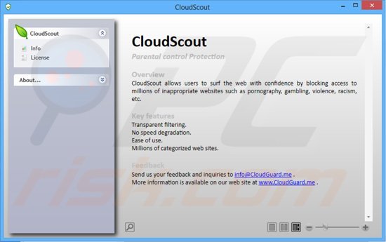 Aplikacja CloudGuard