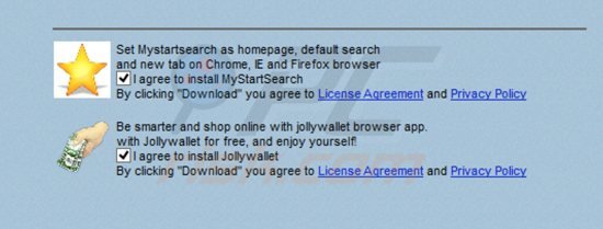 Instalator porywacza przeglądarki mystartsearch