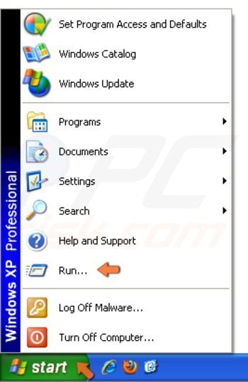 Pobieranie instalatora na Windows XP krok 1 - uzyskiwanie dostępu