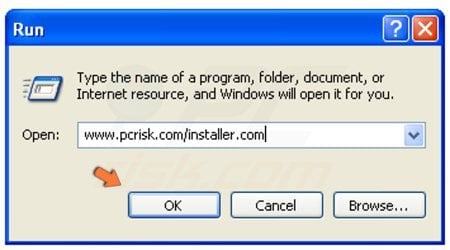 Pobieranie instalatora na Windows XP krok 2 - uzyskiwanie dostępu 