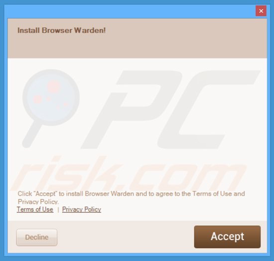 Instalator adware browser warden