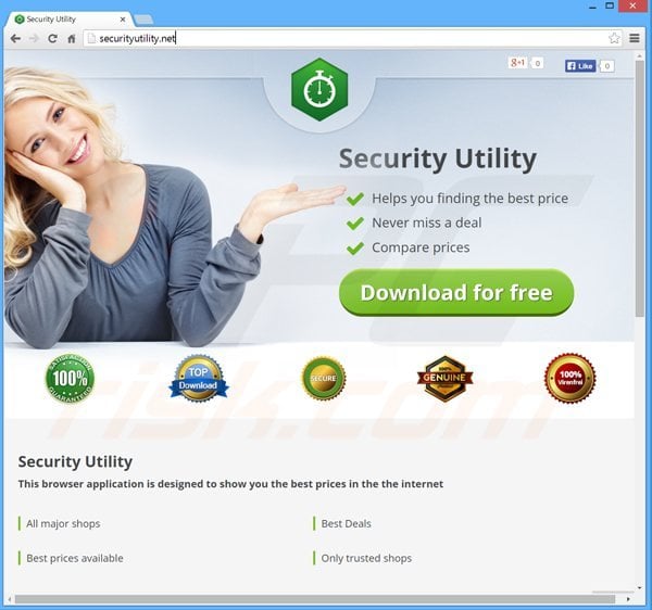Adware security utility