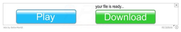 Adware bettermarkit generujące natrętne internetowe reklamy