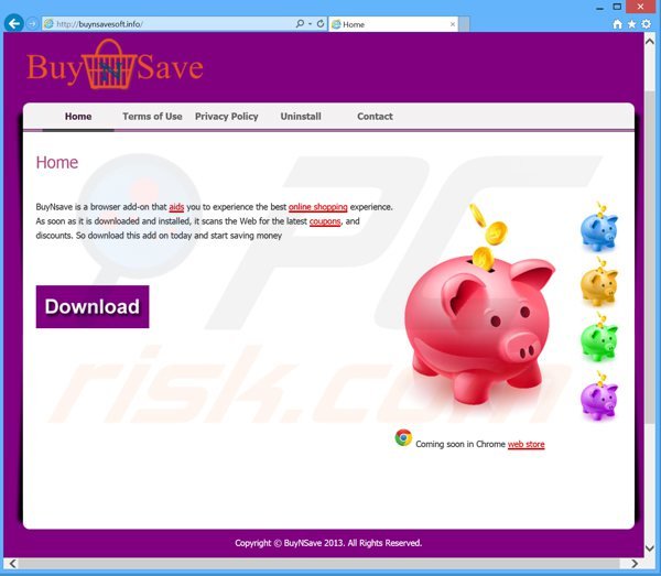 Adware buynsave