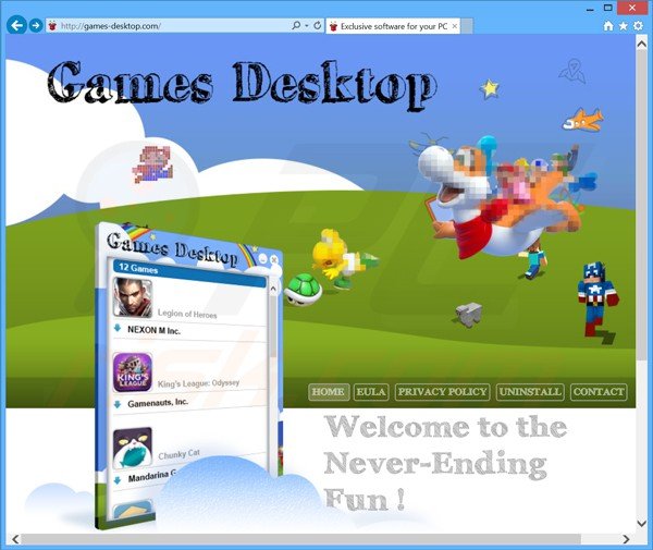 Adware games desktop