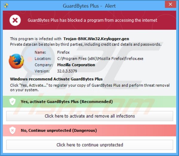 guardbytes plus blokujący wykonywanie zainstalowanych programów