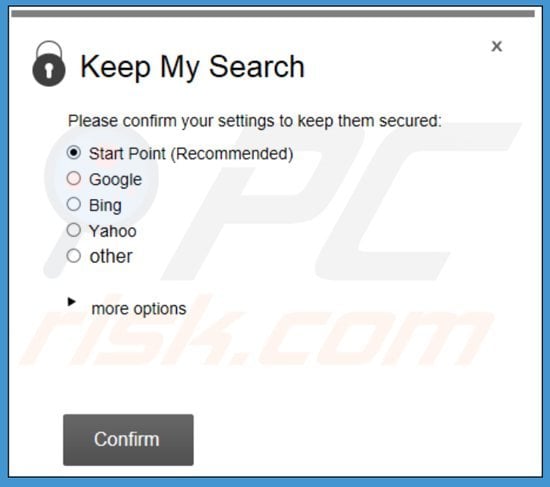 search.strtpoint.com aplikacja keep my search