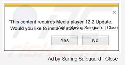 Adware surfing safeguard generujące reklamy banerowe