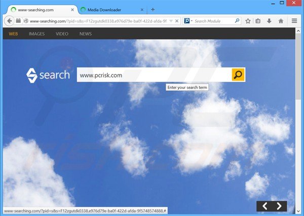 www-searching.com browser hijacker