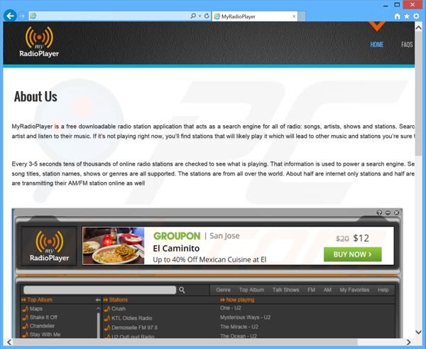 MyRadioPlayer adware