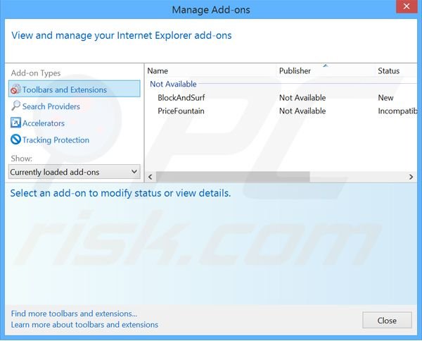 Removing dregol.com related Internet Explorer extensions