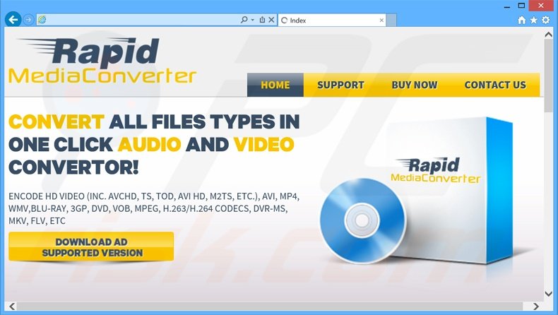 Rapid Media Converter adware