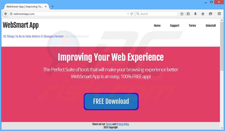 websmart app adware