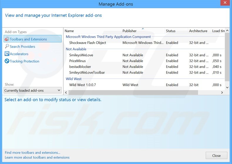 Removing ControlThis ads from Internet Explorer step 2