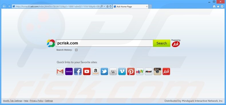 home.tb.ask.com browser hijacker