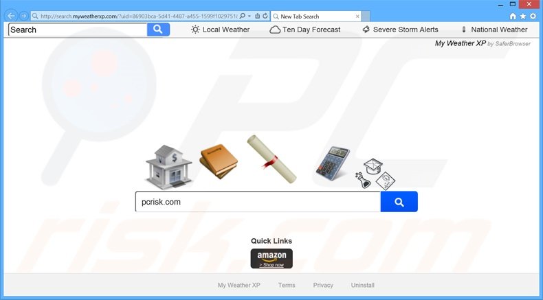 search.myweatherxp.com browser hijacker