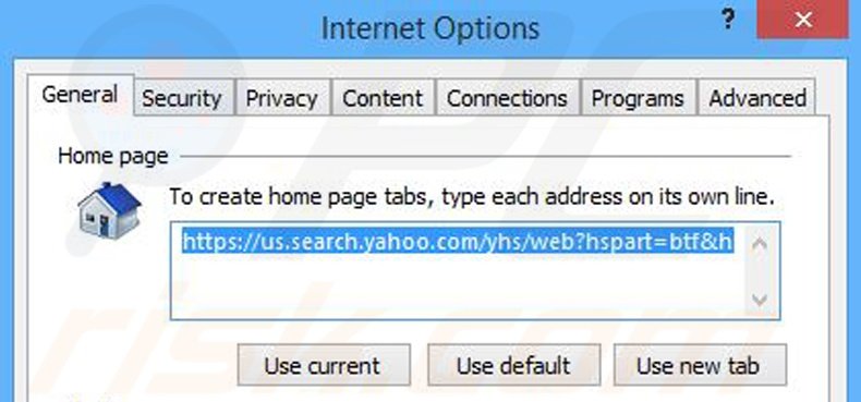 Removing ByteFence from Internet Explorer homepage