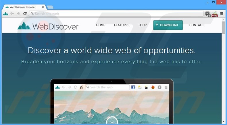 WebDiscover adware