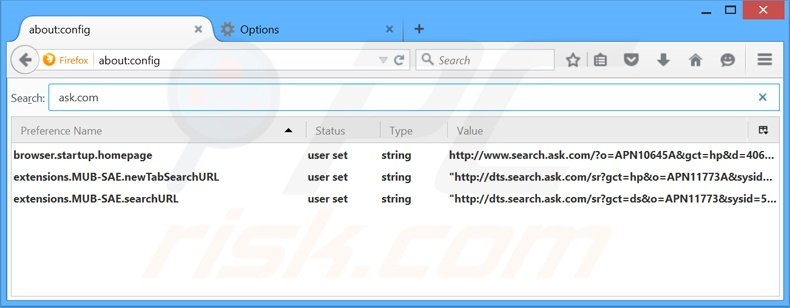 Removing MusicBox from Mozilla Firefox default search engine