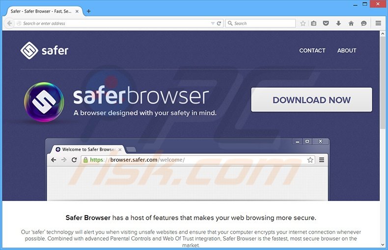 Safer Browser redirect