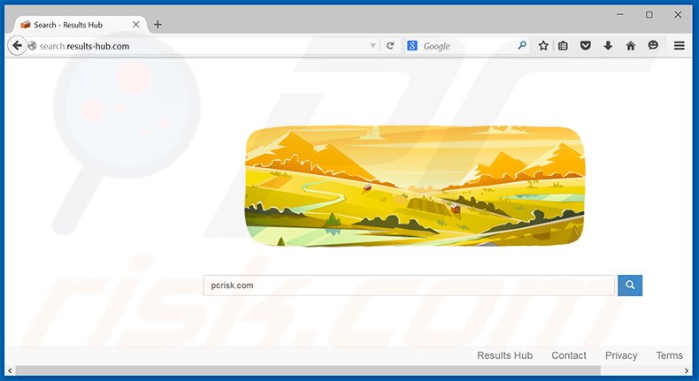 search.results-hub.com browser hijacker