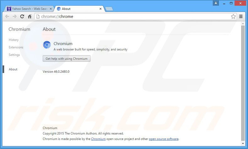 Chromium adware