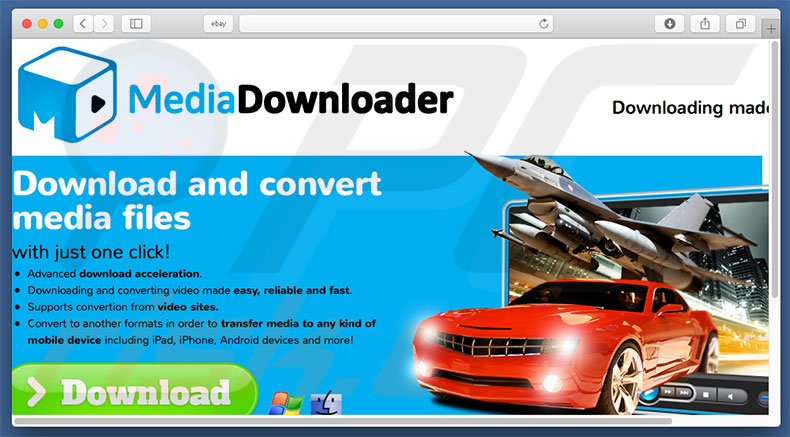 MediaDownloader adware