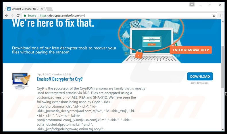 Cry9 decrypter download