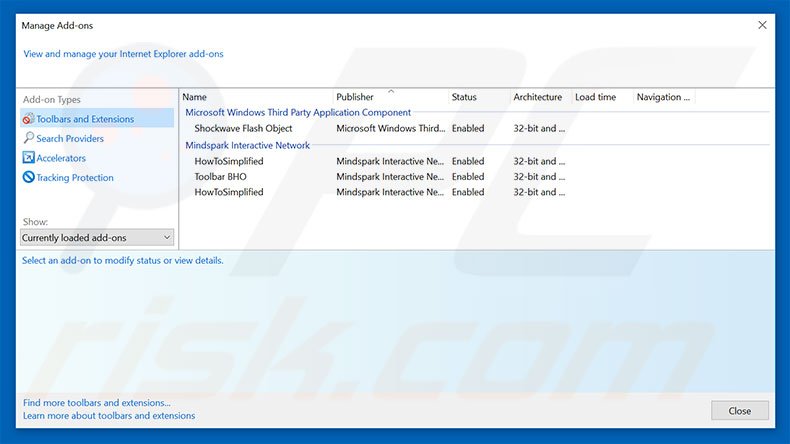 Removing searchesspace.com related Internet Explorer extensions