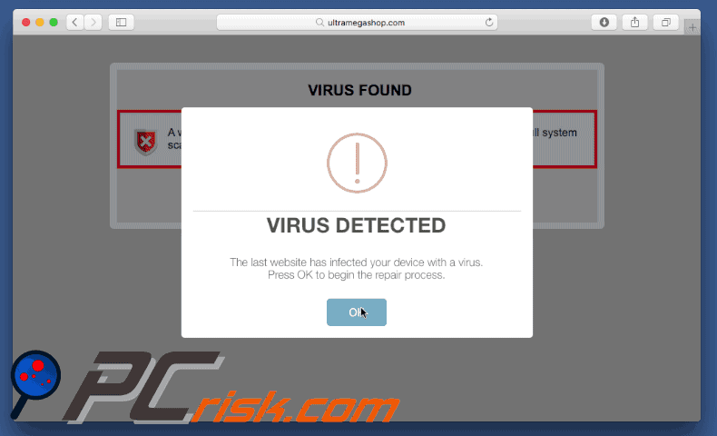 Virus Found GIF