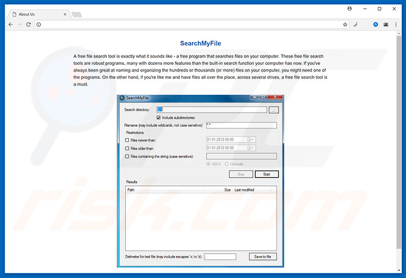 SearchMyFile adware
