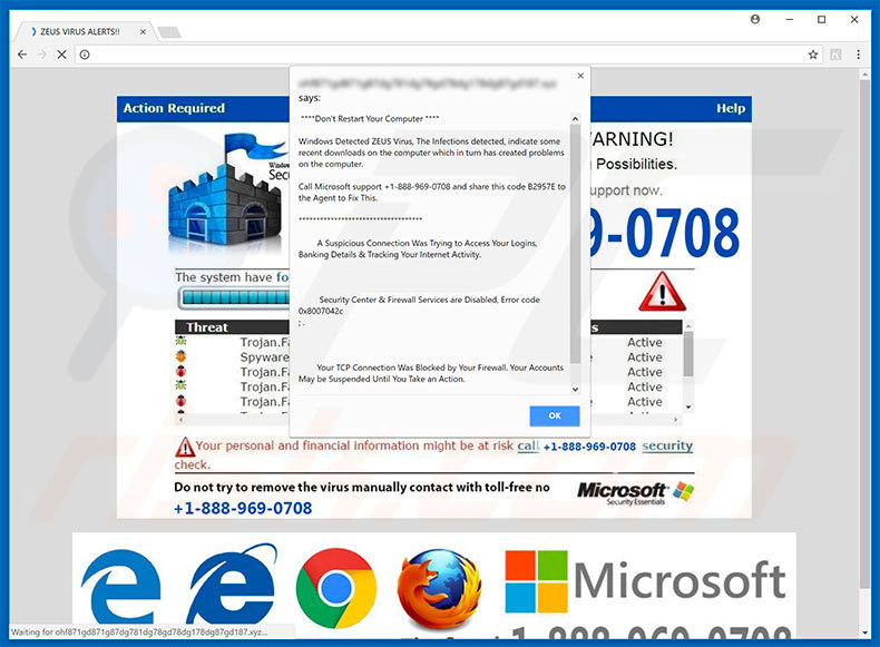 Call Microsoft Support adware