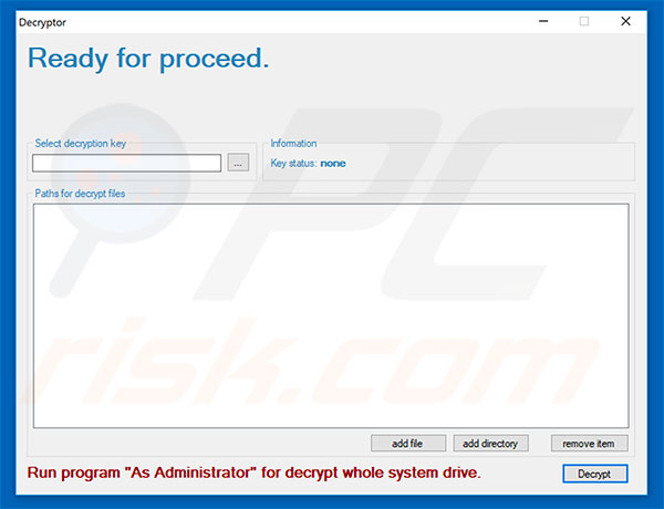 DataKeeper decrypter