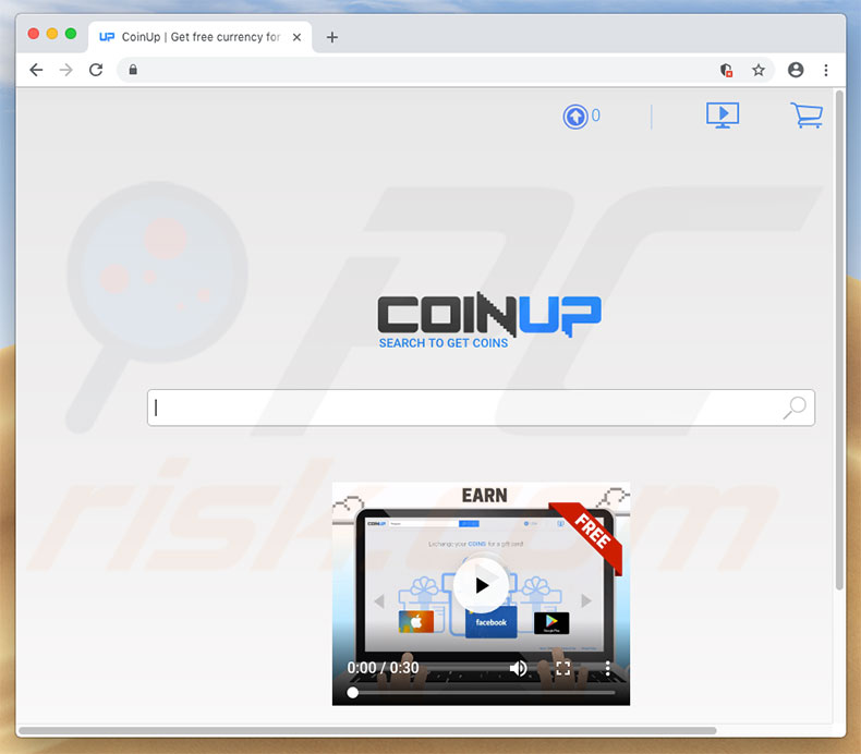 find.coinup.org website