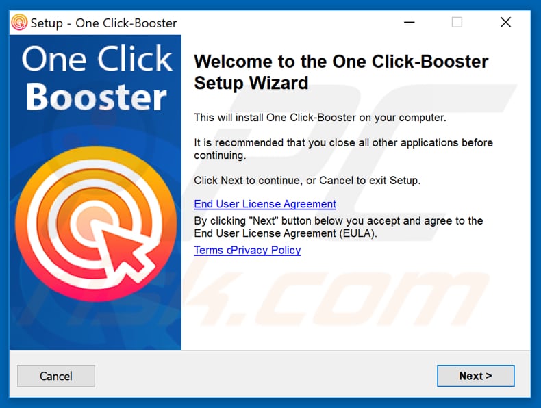 Konfigurator instalacji One Click Booster