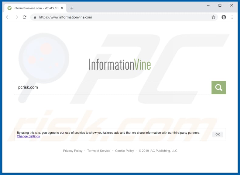 informationvine.com browser hijacker
