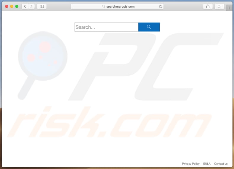 Porywacz przeglądarki searchmarquis.com na komputerze Mac 