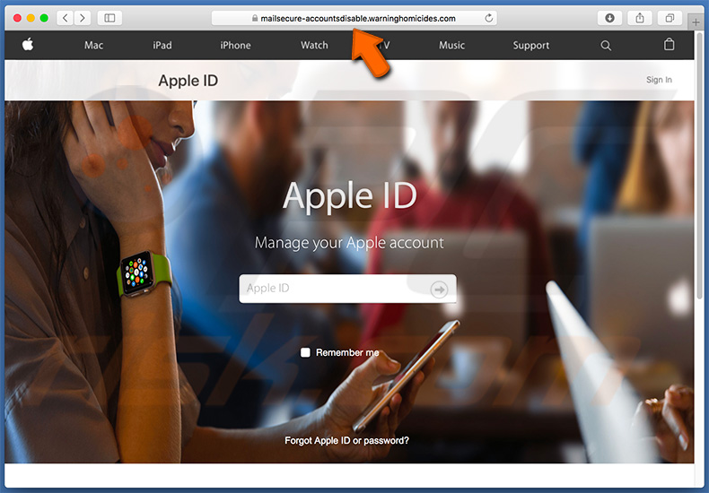 Apple ID Scam scam