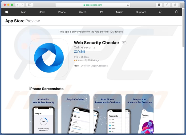 web security checker download website