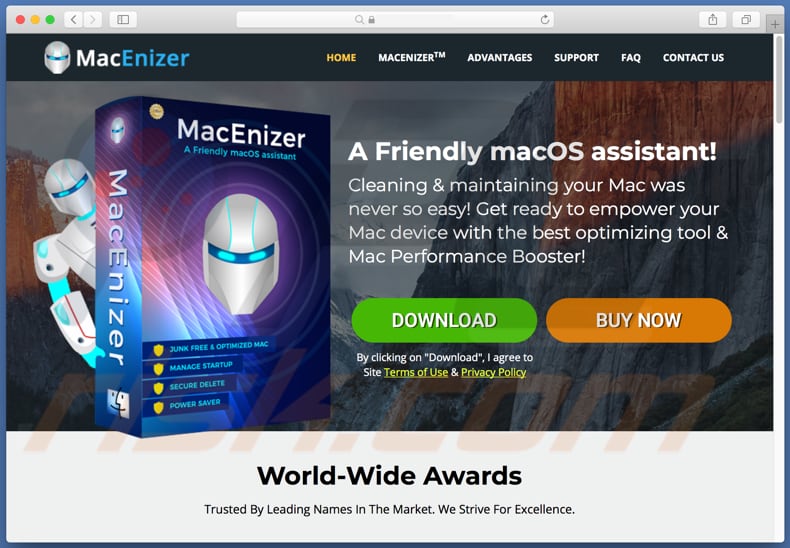 MacEnizer download website
