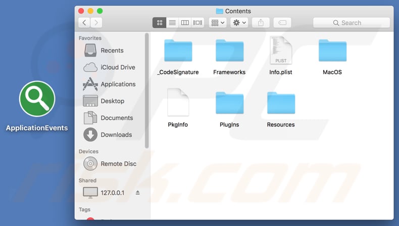 ApplicationEvents installation folder