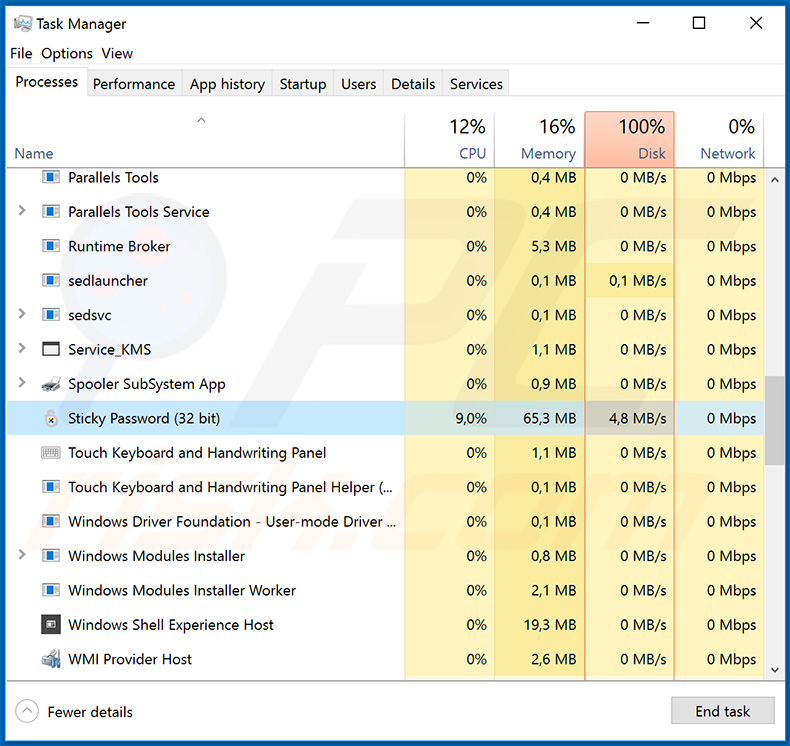 Process of the updated Mailto (NetWalker) ransomware